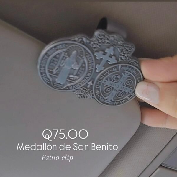 Medallón para carro de San Benito
